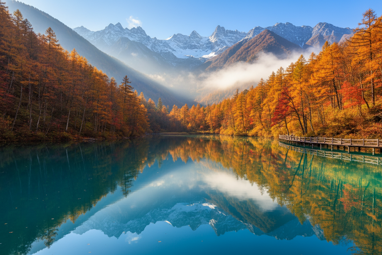 3-Day Premium Escape: Jiuzhaigou & Huanglong Tour from Chengdu