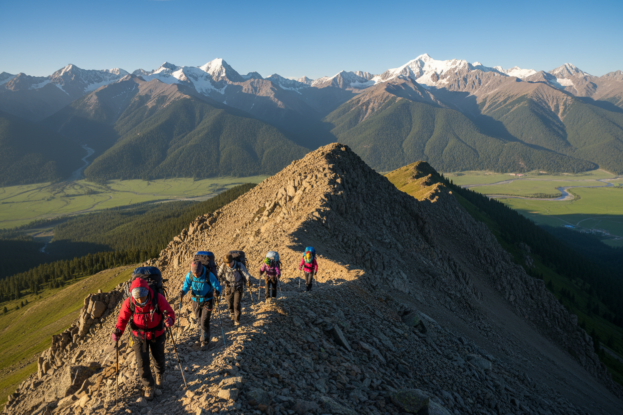4-Day Siguniang Mountain Changping Valley to Bipeng Valley Trek
