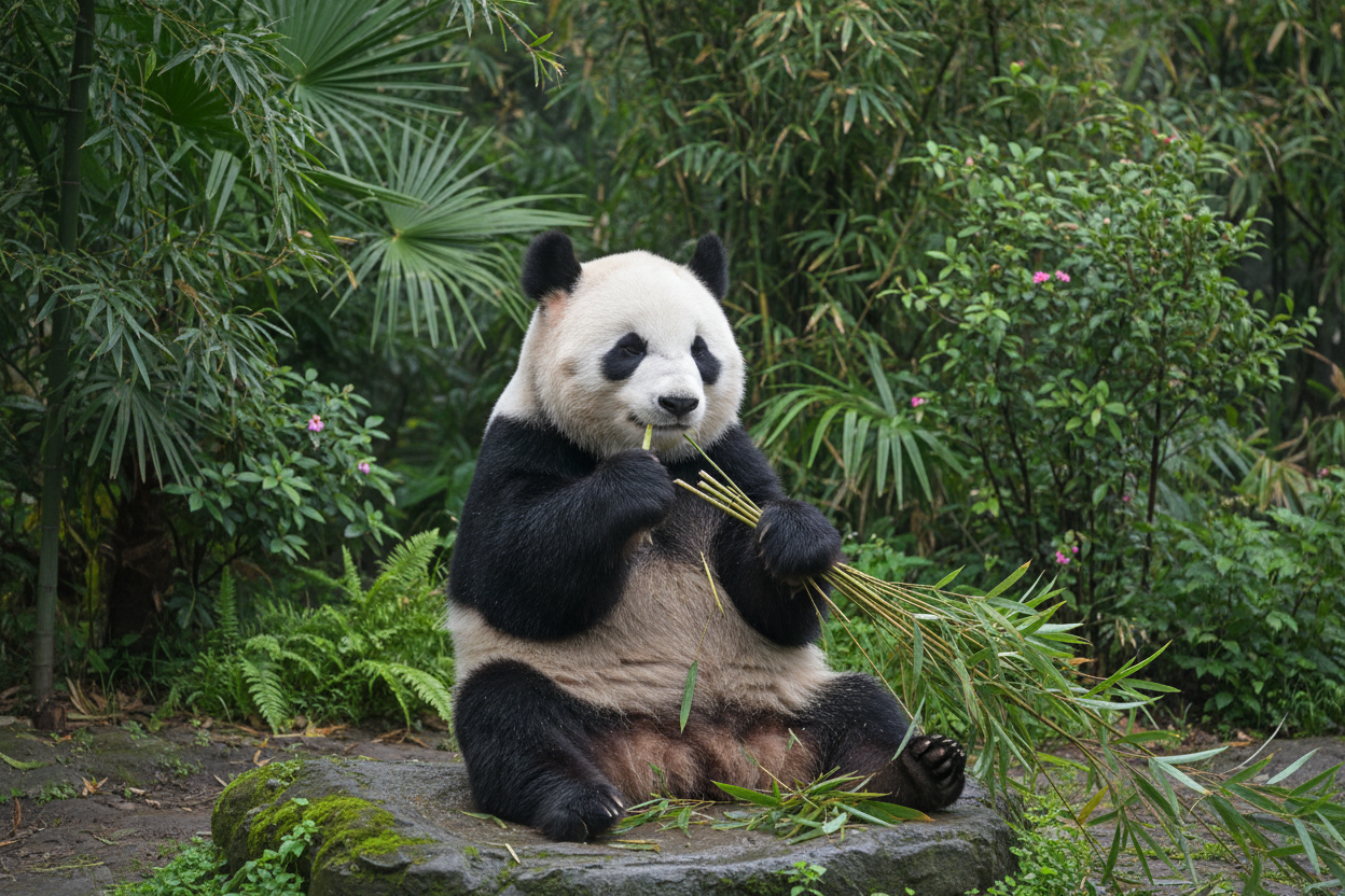 7-Day Sichuan Panda, Leshan Giant Buddha, Jiuzhaigou & Huanglong Tour