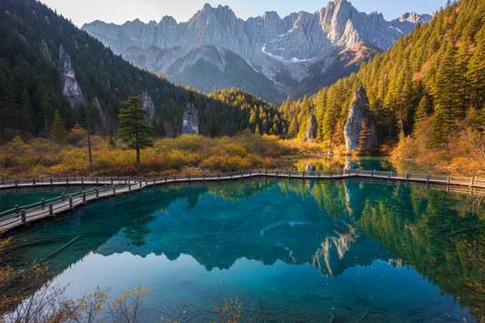 3-Day Premium Escape: Jiuzhaigou & Huanglong Tour from Chengdu
